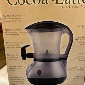Cocoa Latte Hot Drink maker for holiday Hot Chocolate bar party machine